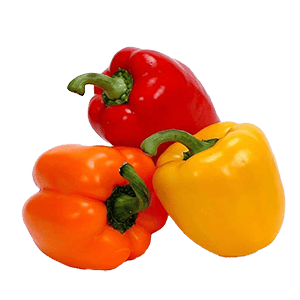 Bell pepper red yellow and orange pepper png